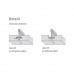 AMF - ACOUSTIC  SF, 600x600x24mm ( 8 buc, 2.88 m2),  placa pt tavan suspendat